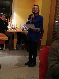 Kreisverbandsvorsitzende Ursula Engelen-Kefer am Mikrofon
