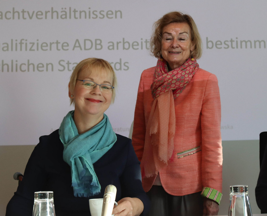 Gerlinde Bendzuck und Ursula Engelen-Kefer
