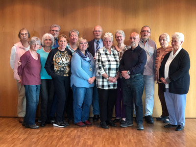 Gruppenbild des neu gewählten Kreisvorstandes Charlottenburg-Wilmersdorf 2022