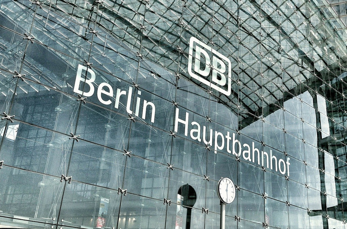 Eingangsbereich des Berliner Hauptbahnhof