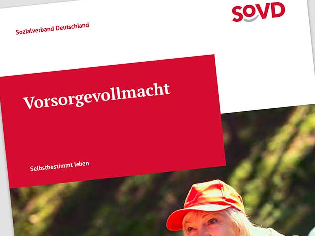 Titelseite der SoVD-Broschüre zur Vorsorgevollmacht