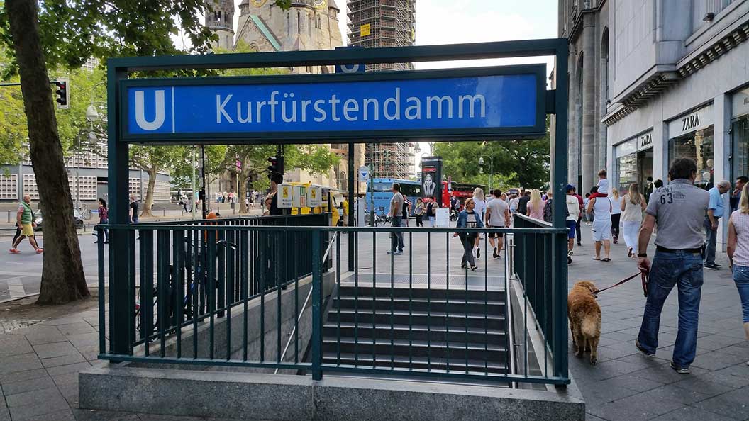U Bahn Station Kurfürstendamm